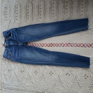 Grlfrnd Kendall jeans size 25 raw hem